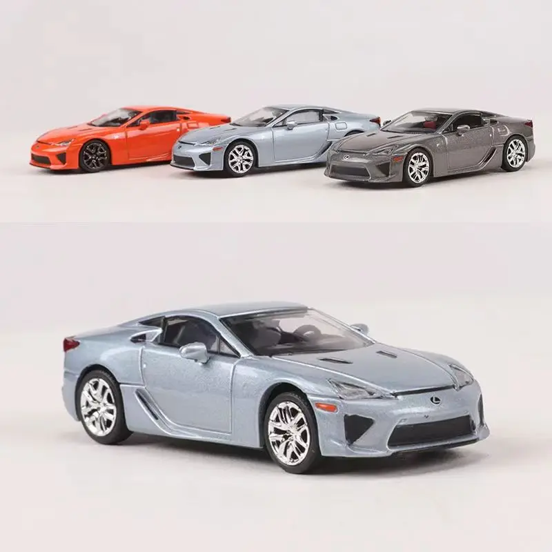 DCT-Legierungsdruckguss-Modellauto im Maßstab 1:64, LFA, klassisches Supercar-Modell, Fahrzeug, Spielzeug, Sammlung, Dekoration, Geschenk für Jungen