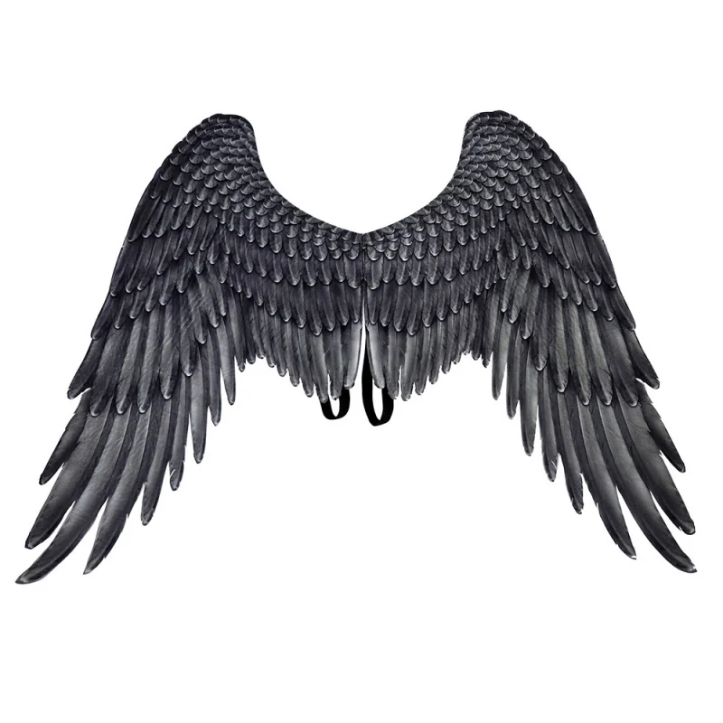 Mardi Gras Carnivel Props Non-Woven Wing 3D Big Angel Wings for Women Man Halloween Cosplay Wear Stage Play Performance Clothes