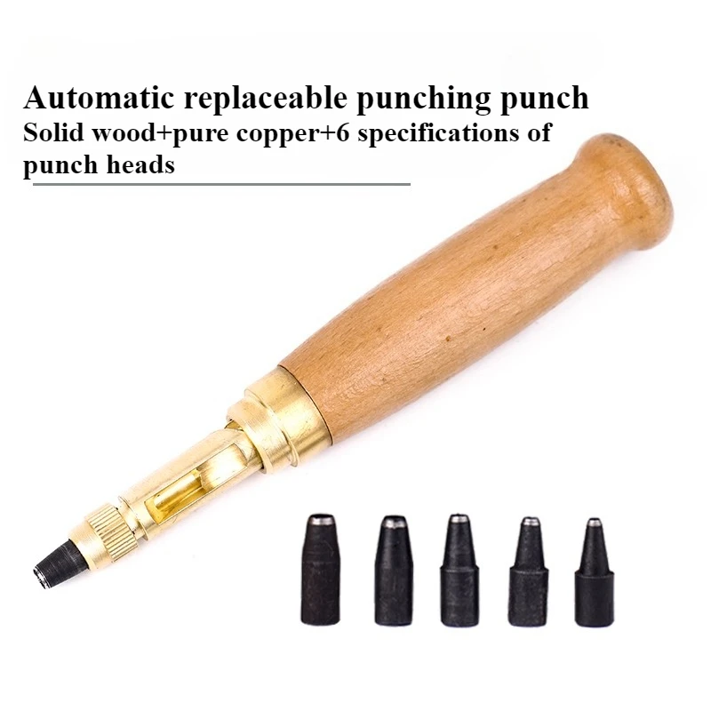 

Belt Punch/multi-function Punching Tool/replaceable Steel Head/punch/handmade DIY Leather/cardboard Other Punching and Making