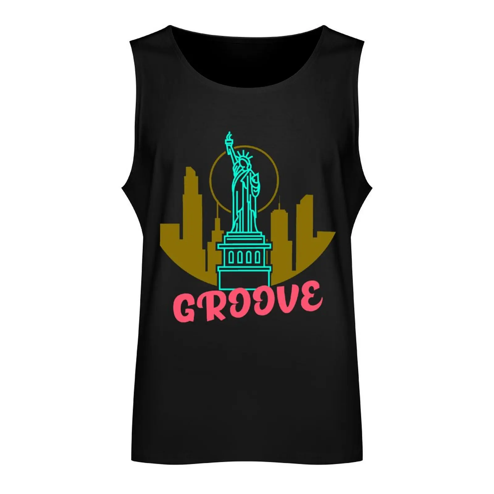 New York Groove Tank Top men clothes t-shirt Men's Male clothes Men's t shirt