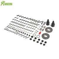 All Kinds Screw / Clip Set Reparing Tool Bag Kit Fit for 1/5 Losi 5ive T ROFUN ROVAN LT KingmotorX2 Rc Car Toys Games Parts
