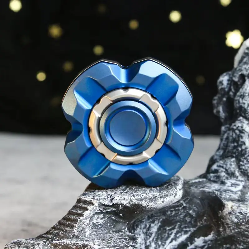 TQ الفولاذ المقاوم للصدأ الإجهاد الإغاثة كرنك اليد EDC تململ سبينر الكبار أدهد تململ لعبة أدهد التركيز أداة القلق الإغاثة لعبة هدية #1