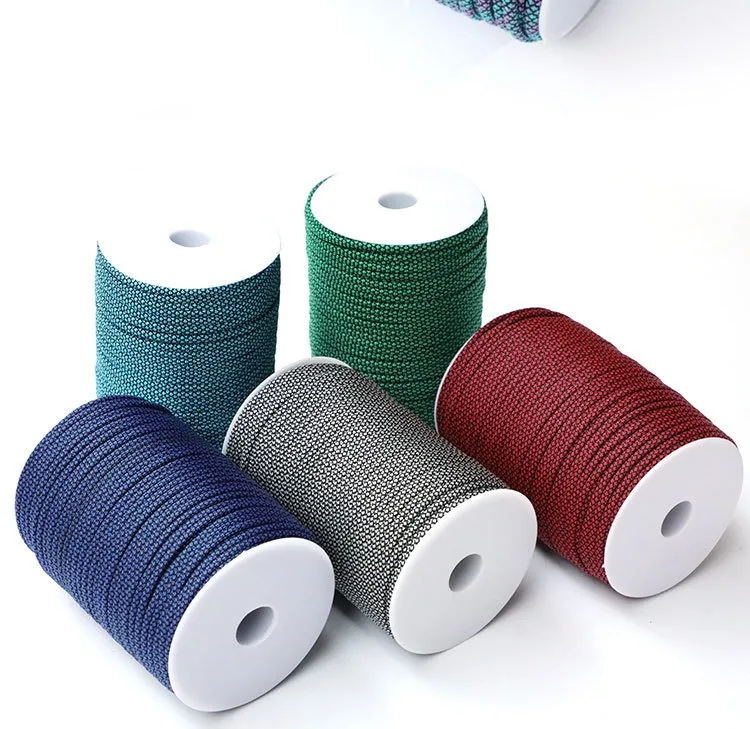 100 m 550 Militär 7-adriges Paracord-Seil 4 mm Outdoor-Polyester-Fallschirmschnur Camping Survival Regenschirm Zeltbündel – Detail 16