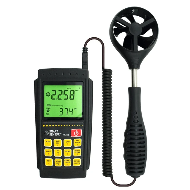 SMART SENSOR AR856 Wind Wheel Anemometer