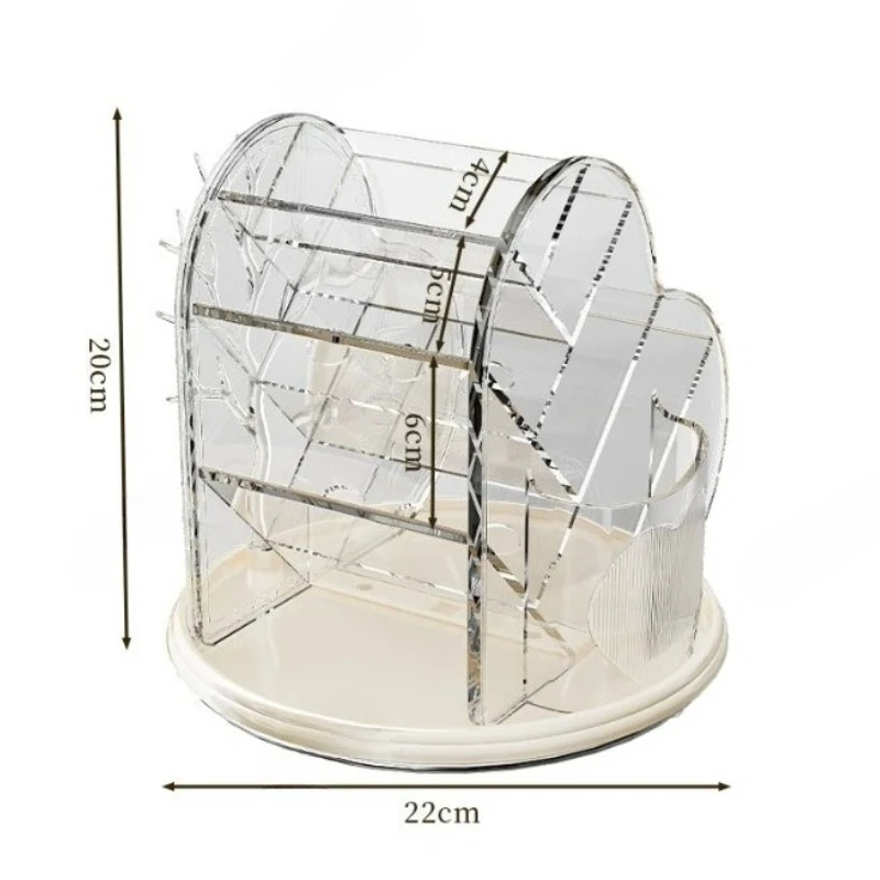 Desk Unit Storage Rack Perfume Holder Bedroom Kawaii Display Shelf Household Vanity Coisas Para Casa Cutecore Organizer