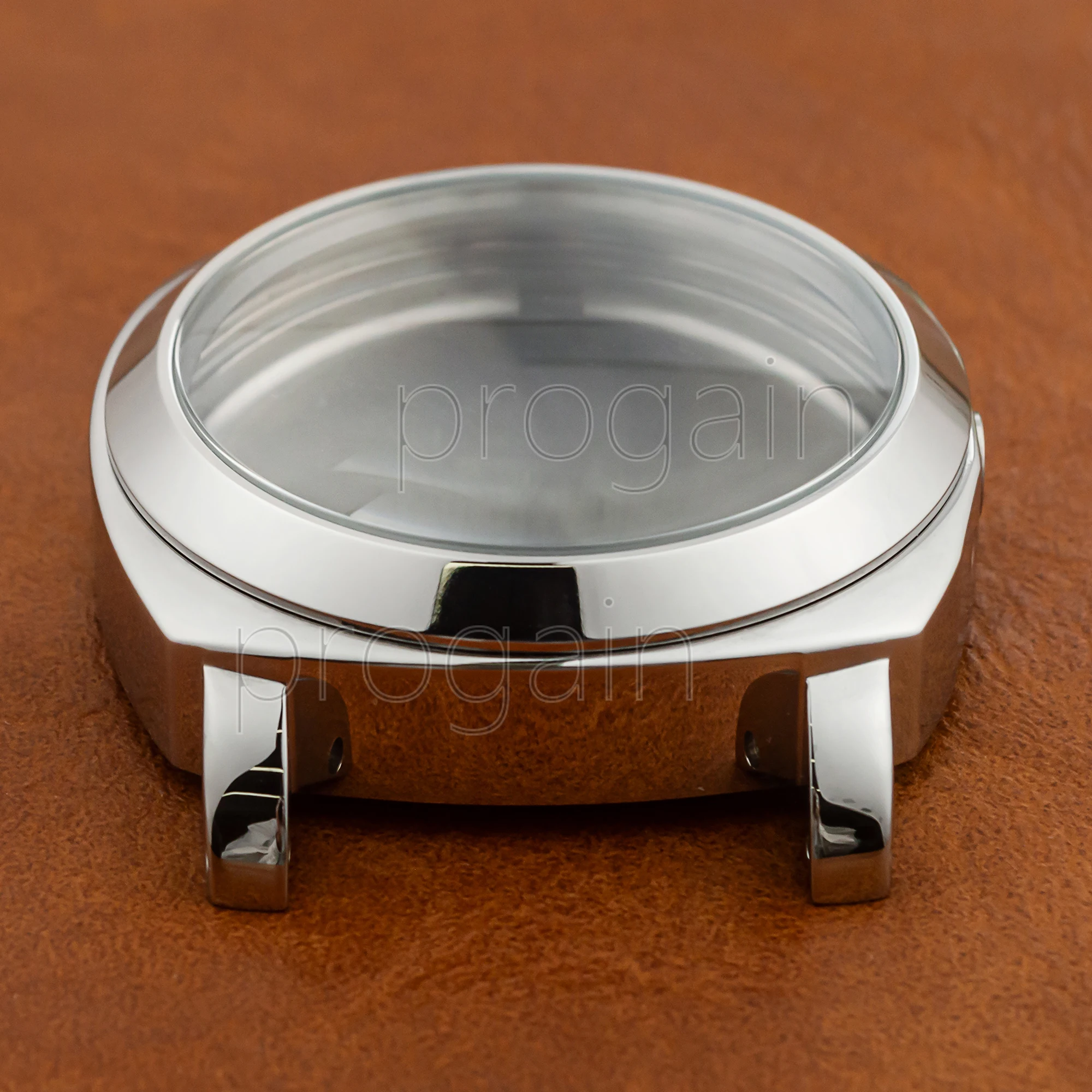 Obudowa 44mm do zegarka PAM 5218 Vintage Retro, szkło szafirowe, stal nierdzewna, pasuje do mechanizmów CG 6497/6498/ST3600, części do modyfikacji zegarków. — zdjęcie 3