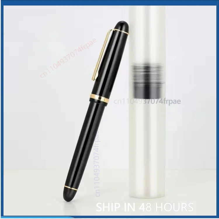 

For Jinhao X350 Metal Fountain Pen No.35 Large Nib Screw Cap Replaceable Ink Cartridge For Business Calligraphy Practice