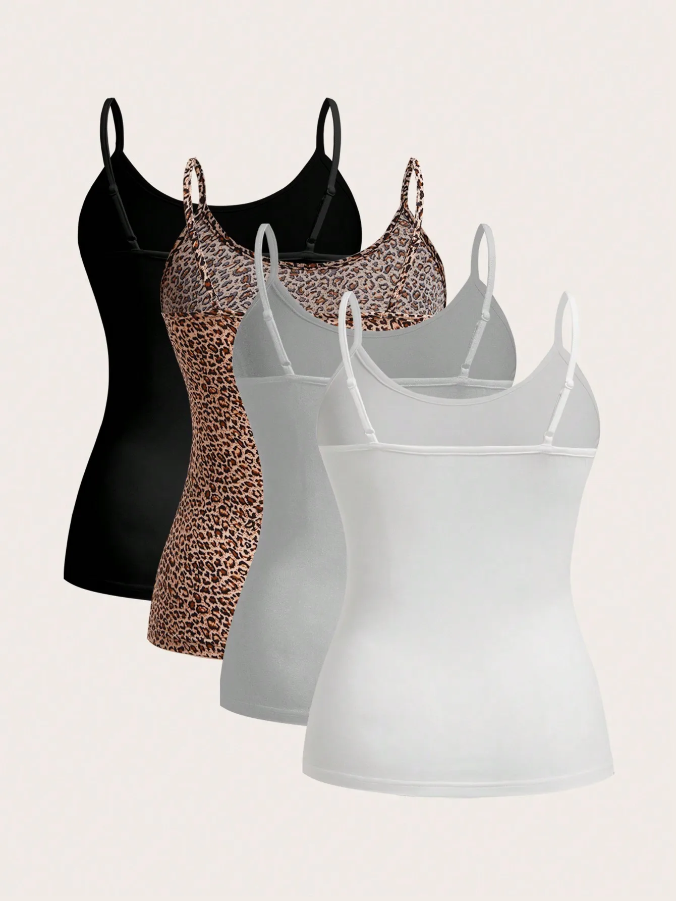 Europäische und amerikanische reine, lässige Bandeau-Sets für Frühling, Sommer und Herbst (vier Stück)