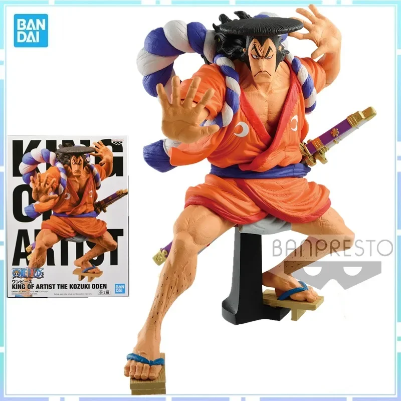 

Bandai Original Anime One Piece KOA The King Of Artist Wanno Country Kozuki Oden Action Model Collectible Toys