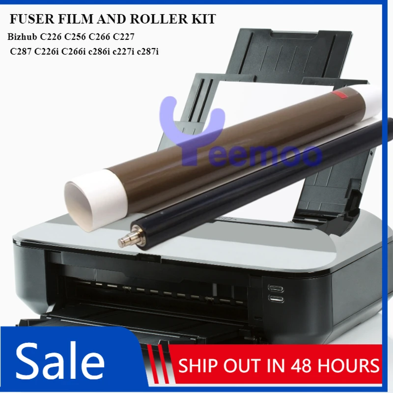 

1 комплект сменной пленки и ролика для копировального аппарата Konica Bizhub C226 C256 C266 C227 C287 C226i C266i C286i C227i C287i