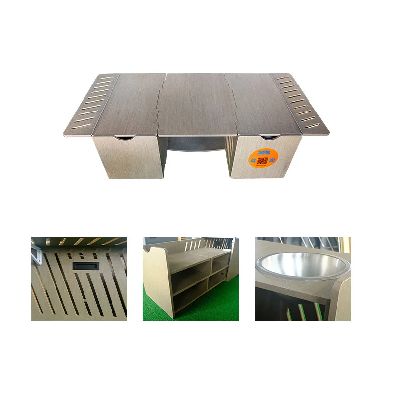 DIY Lightweight Wooden Camping Box with Function of Seats Table Storage Kitchen Sleeping to Transform Your Car Into a Campervan