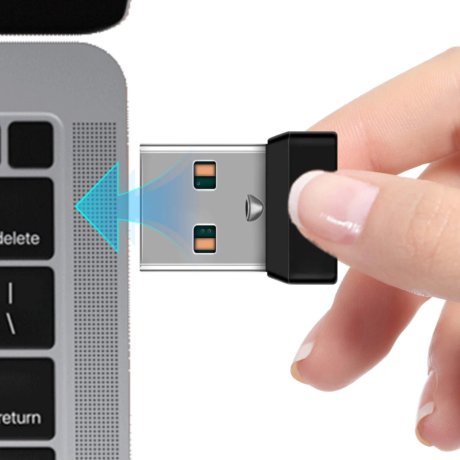 

Wireless Mouse Receiver Multi-Purpose Single-Channel Receivers 2.4GHz Portable USB Receiving Tool for M235 M230 M280