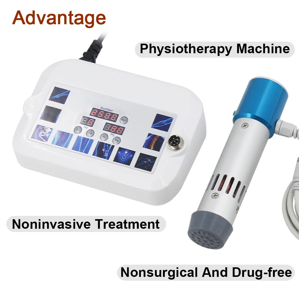 300MJ آلة العلاج بالمستخدمين لضعف الانتصاب بشكل فعال تخفيف آلام الجسم تدليك الاسترخاء معدات موجة الصدمة #4