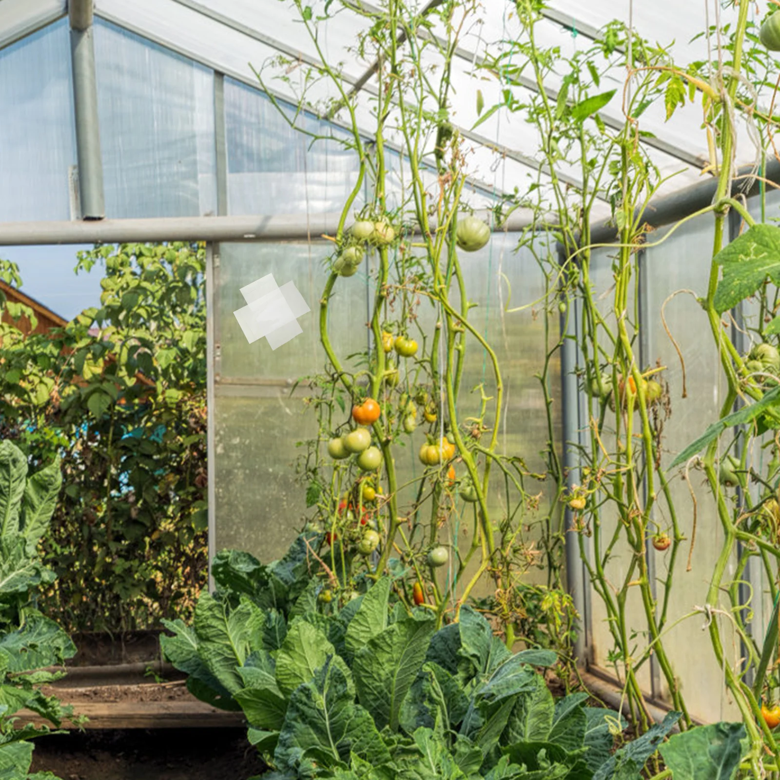 

1 Roll Greenhouse Film Repair Tape Waterproof Strong Adhesion For Plastic Storm Windows Cracked Glass Awnings Tent Fix