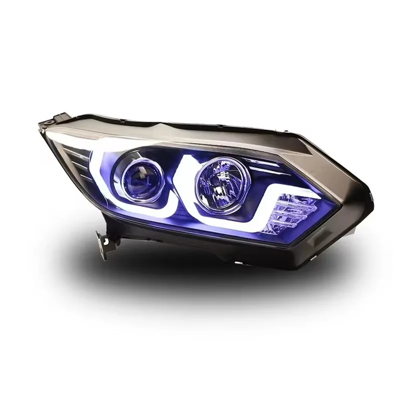 For Honda HR-V Headlights Car Styling Headlights 2014-2018 HRV Vezel LED Headlights Projector Lens Genius DRL Signal Light