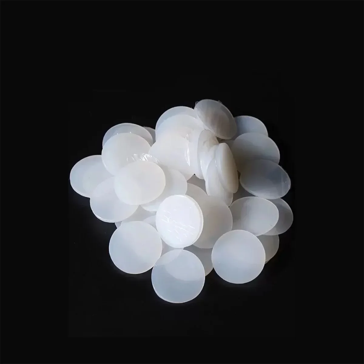 

Silicone Solid Circular Gasket High-Temperature Resistant Shock-Absorbing Anti Slip Blind Hole Pad Thickness 0.5/1/2/5/6/8mm