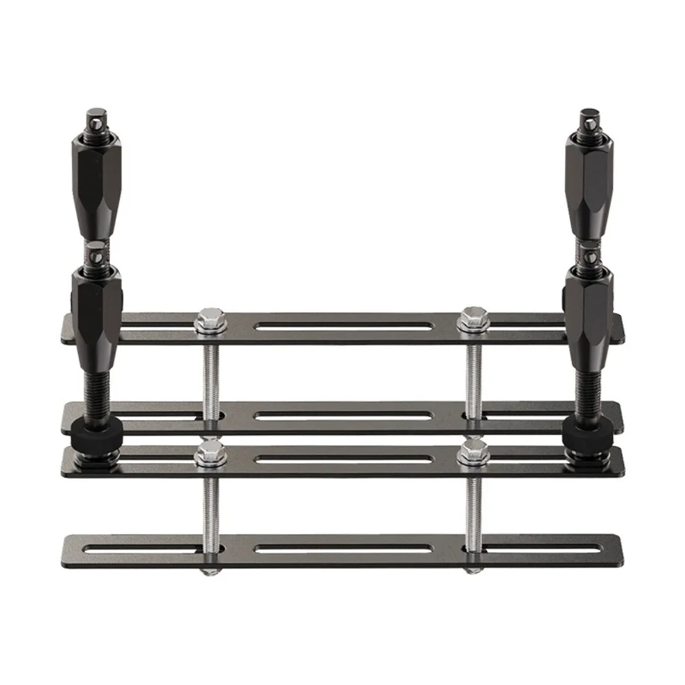 Stainless Steel Recovery Track Mount Bracket, Roof Platform Sand Board Fixed Holder, Off-road Anti-slip Board Installation Rack