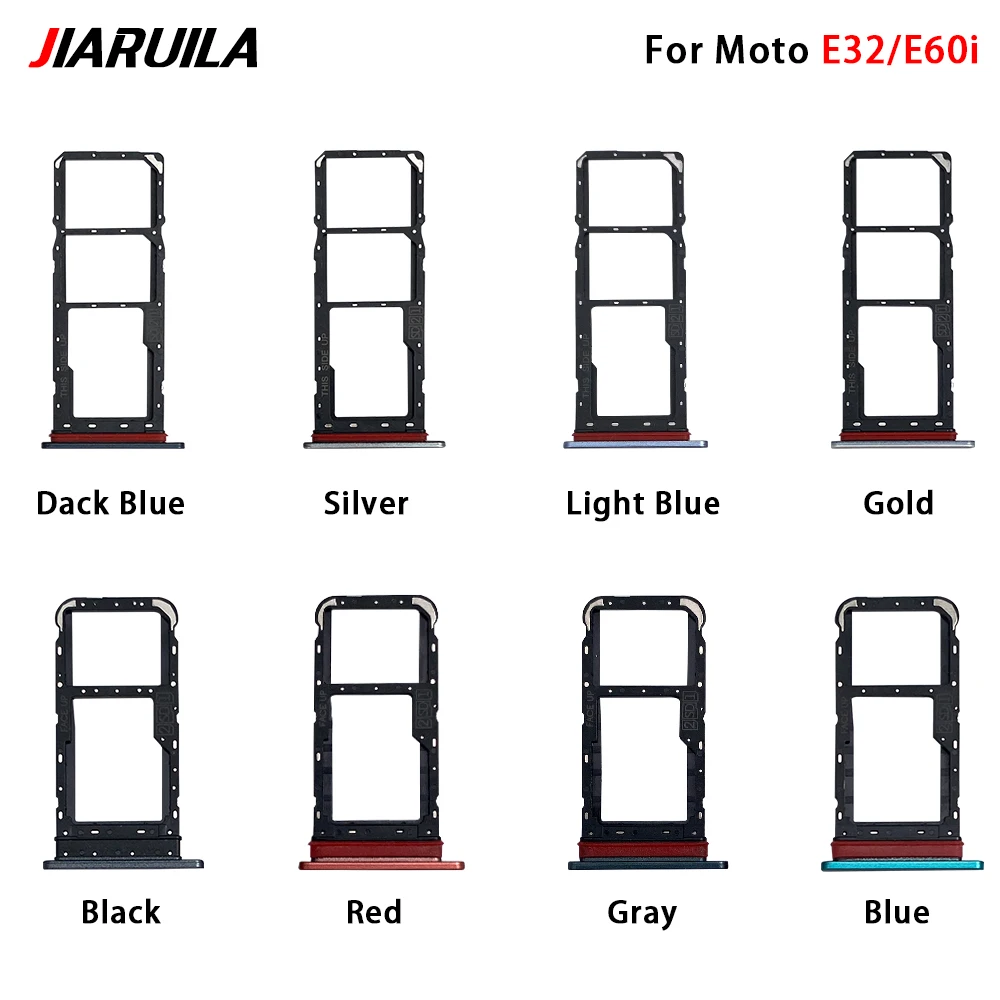 Bandeja para Tarjeta SIM para Moto E6i E30 E32 Edge 20 Pro, Soporte para Tarjeta Micro Nano SIM, Ranura Adaptadora