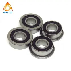 5pcs F688 2RS 플랜지 베어링 8x16x5mm 깊은 홈 볼 베어링 F688 RS 8*16*5mm 소형 플랜지 베어링 F689 F605 F684
