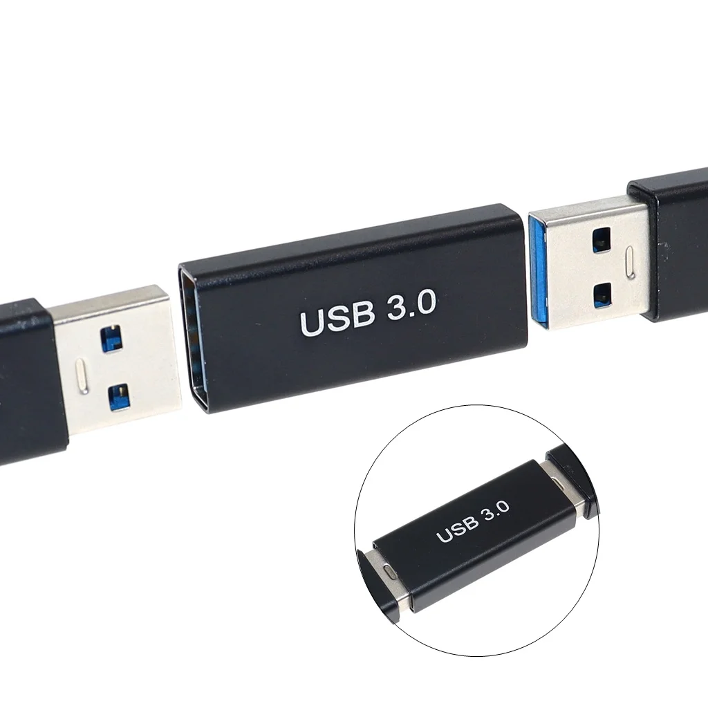 1 Stuks Usb 3.0 Adapter Connector Mannelijk Naar Vrouwelijk Fmale-Vrouw Man-Vrouw Converter Koppelwisselaar Connector Duurzaam Voor Pc Laptop