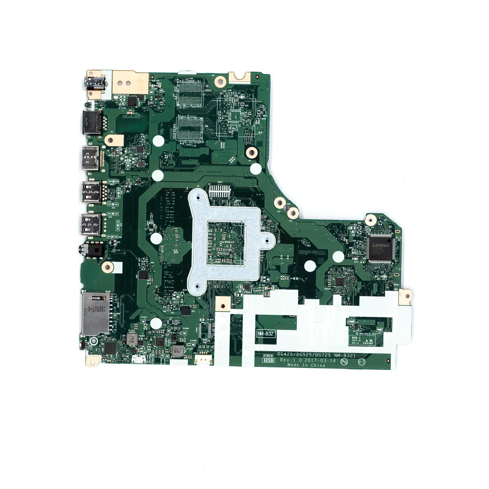 For Lenovo Ideapad 330-17AST Laptop Motherboard NM-B321 Mainboard with A6-9225 A9-9420 AMD CPU UMA