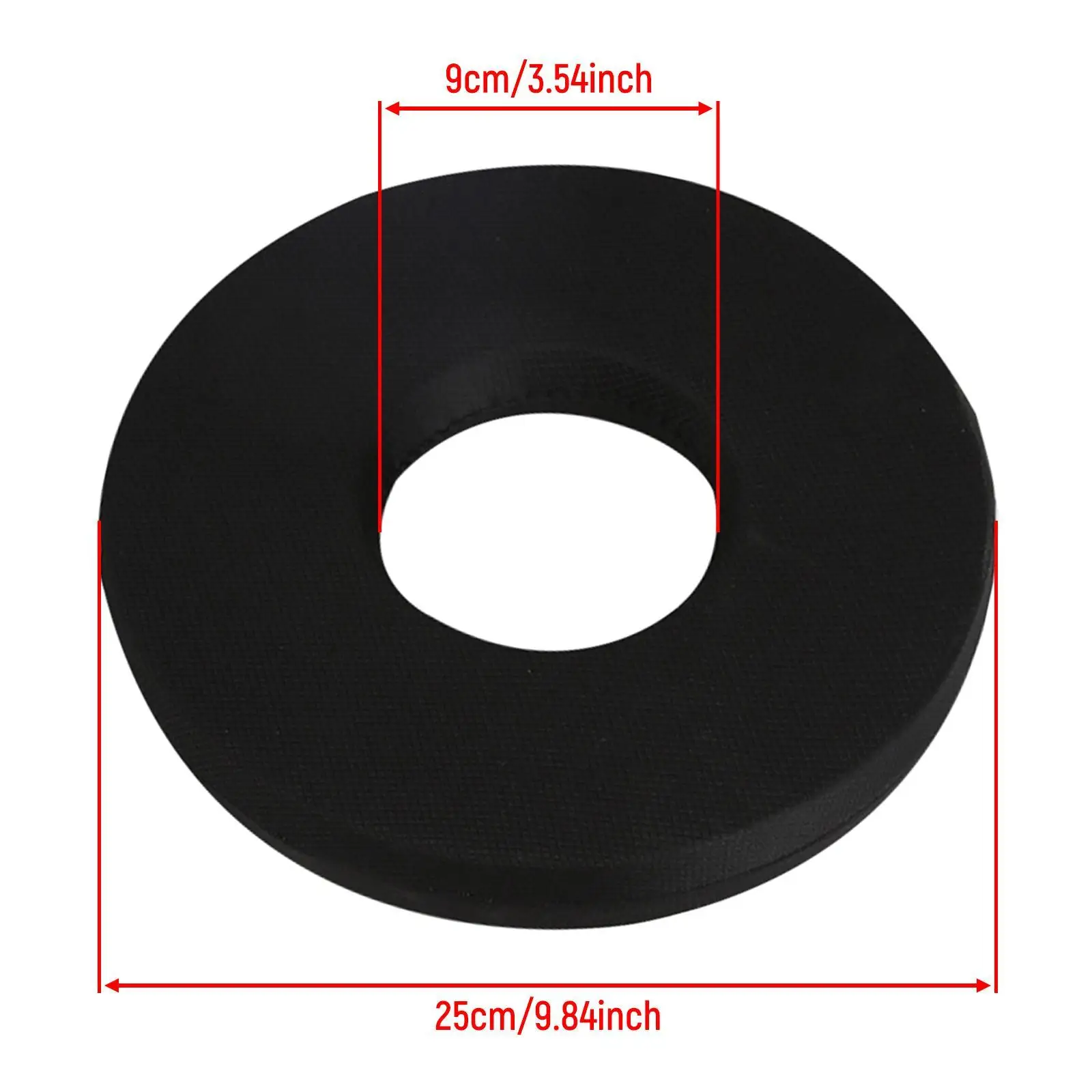 Lightweight Sponge Doughnut Cushion for Coccyx Tailbone Relief Hemorrhoid Pillow for Chair Ergonomic Support for Car Seat