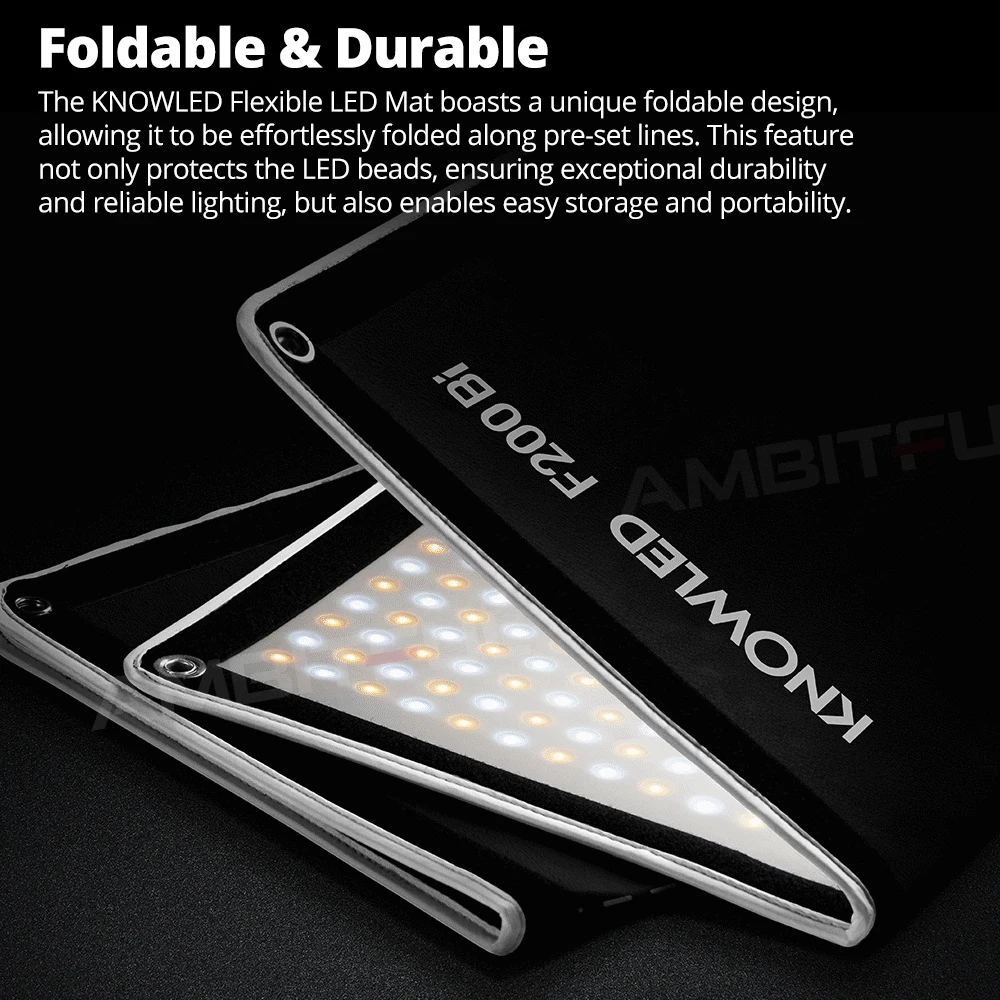 Godox F200Bi F400Bi F600Bi Flexible LED Mat 2700K-8500K Bi-Color