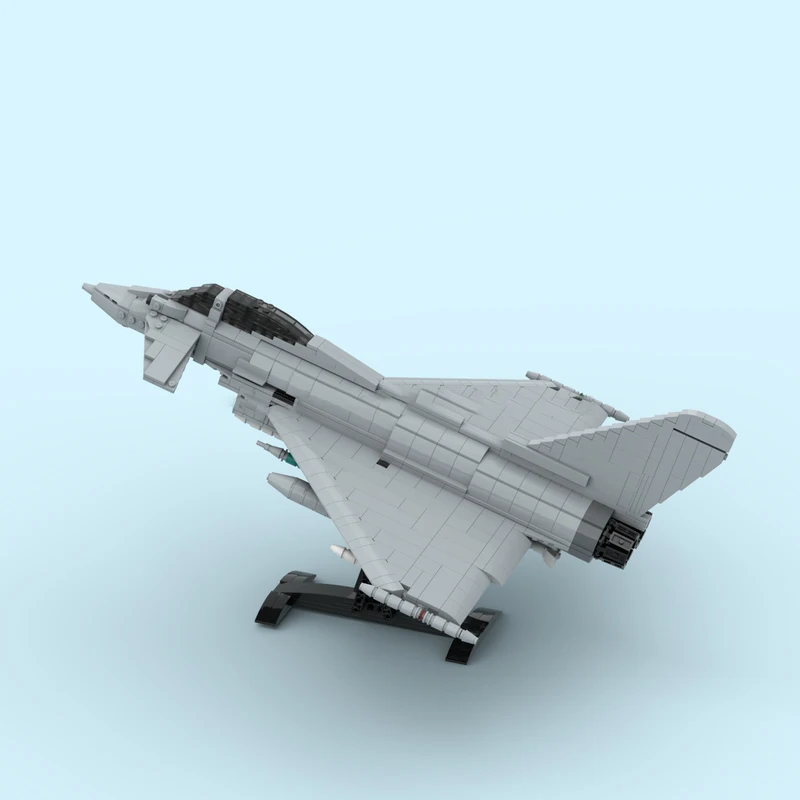 

MOC военная серия Eurofighter сборка строительный блок модель набор DIY самолет технология кирпичи игрушки детские рождественские подарки