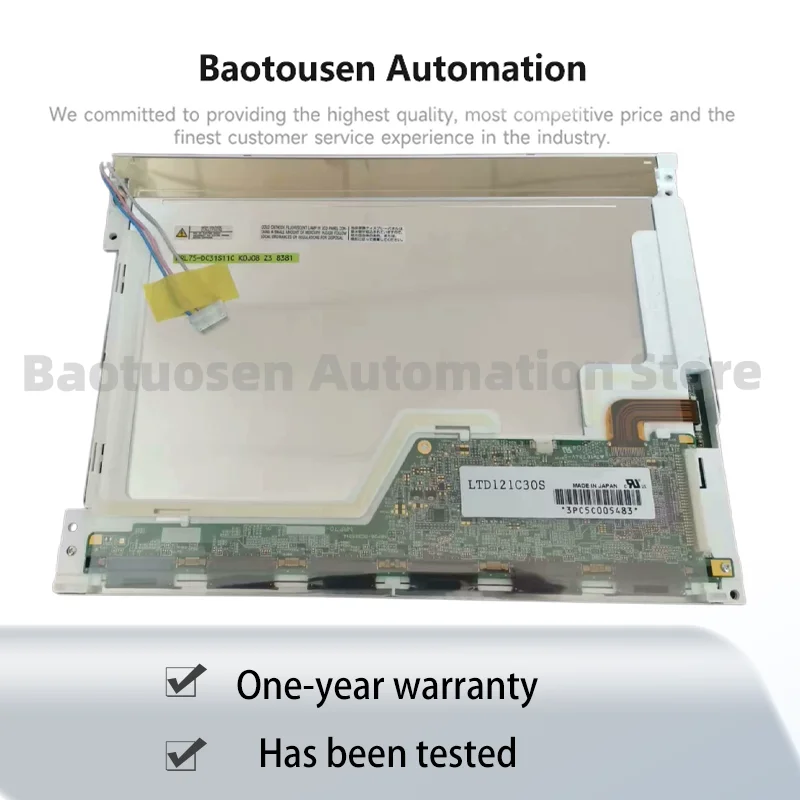 LTD121C30S 12.1 Inch LCD Display Screen Panel Original 32 Pins Connector Brand New Fully Tested