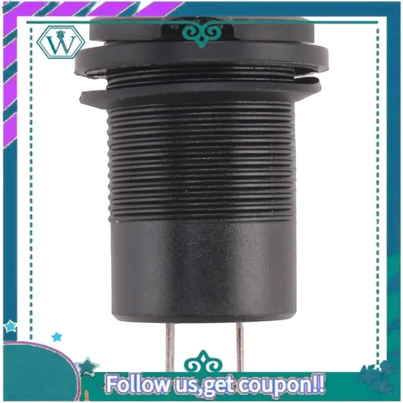 

Upgraded 10X 12V-24V 48W USB Outlet Waterproof Charger Socket PD And QC3.0 USB Port With LED Voltage For Car Truck Golf Cart Blu