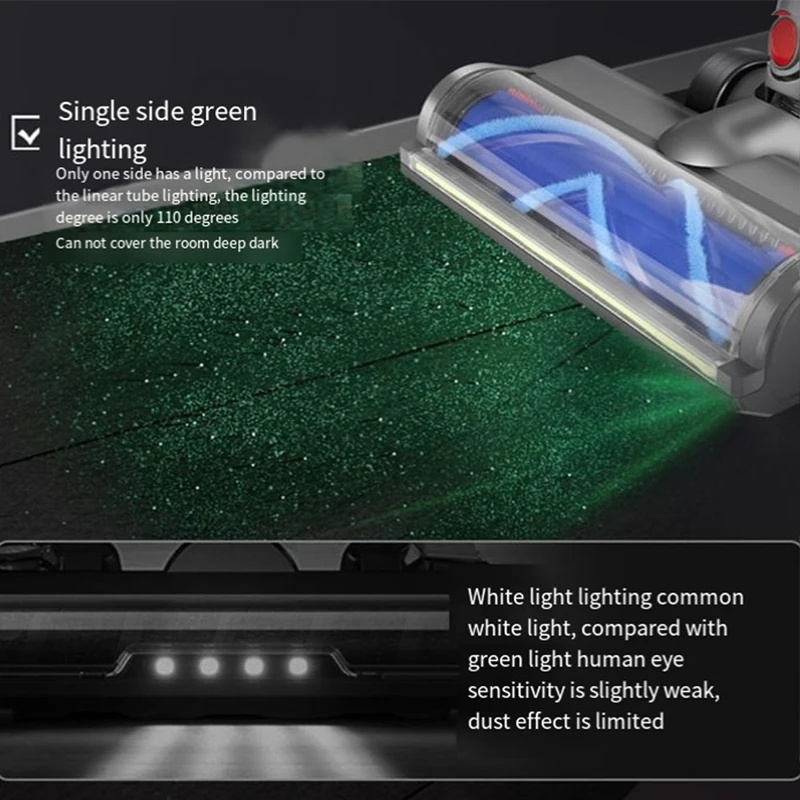 Tête de rechange pour aspirateur Dyson V6, pièce de rechange pour tapis de sol en bois dur, compatible avec DC58 DC59 DC62 DC72 DC74