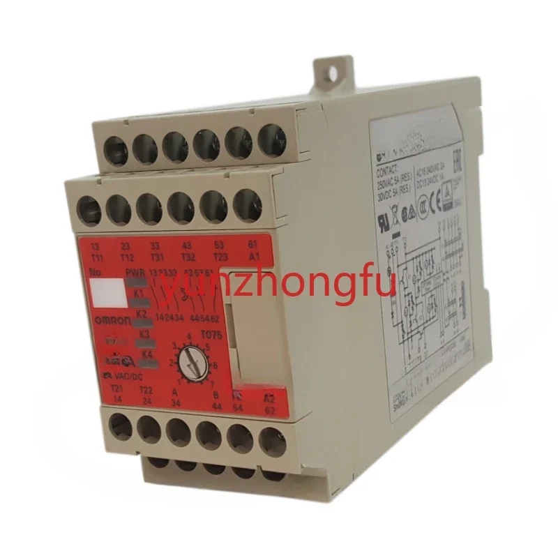 

New and Original Safety Relay Module G9SA-301 G9SA-501 G9SA-TH301 G9SA-321-T075 AC/DC24V Urgent Stop OFF Delay Unit