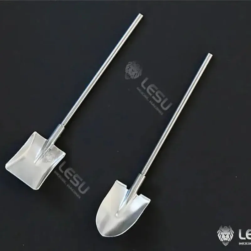 

1/14 simulation model toy all metal manual bulldozer handcart iron shovel tool laser speed LESU
