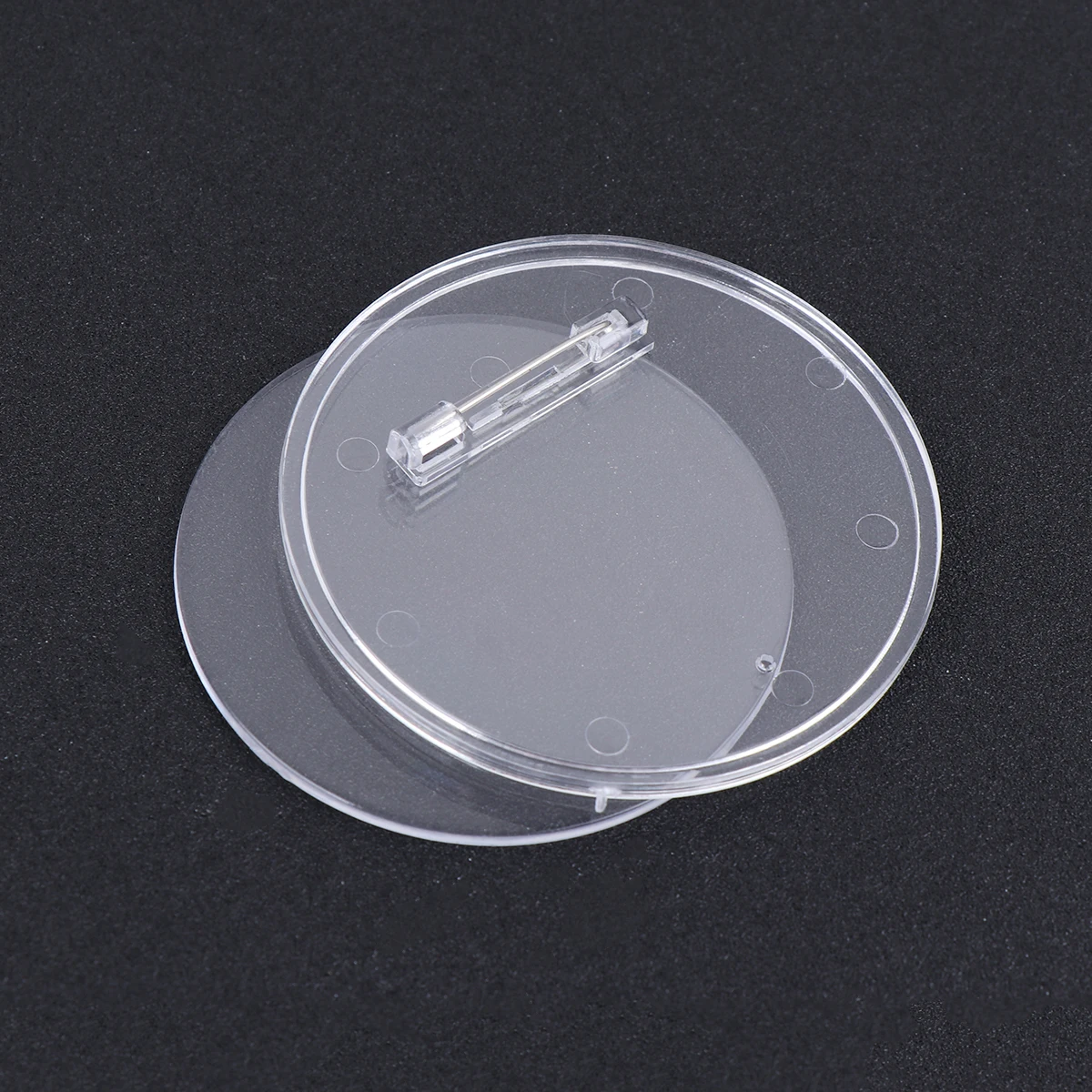 

30pcs Acrylic Badge Brooch Accessories Transparent Enamel Pin Lanyard Child Durable Lightweight Safe DIY Present