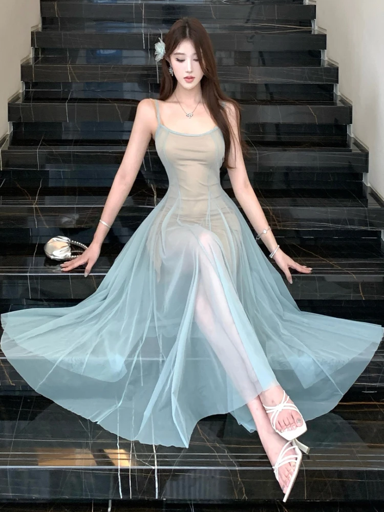 

Сексуальная юбка Pure Desire Slim Fit Base Csole ort Ultra Fairy Me Seeugh Waist Inward Swing Dr, комплект из двух предметов