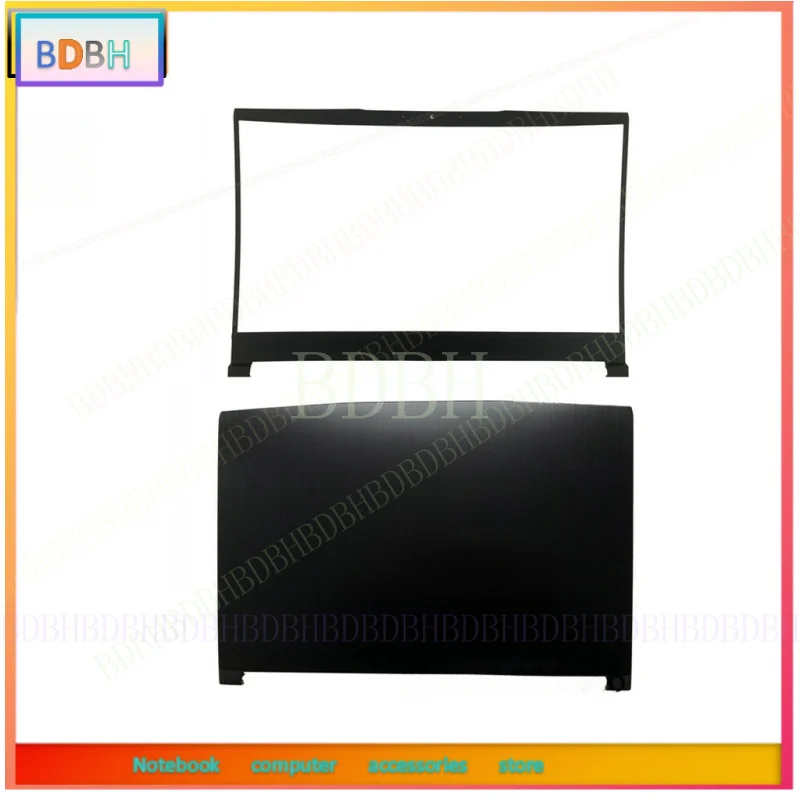 New For MSI GF63 8RC 8RD MS-16R1 GF65 16W1 LCD Rear Lid Cover Back Case + Bezel