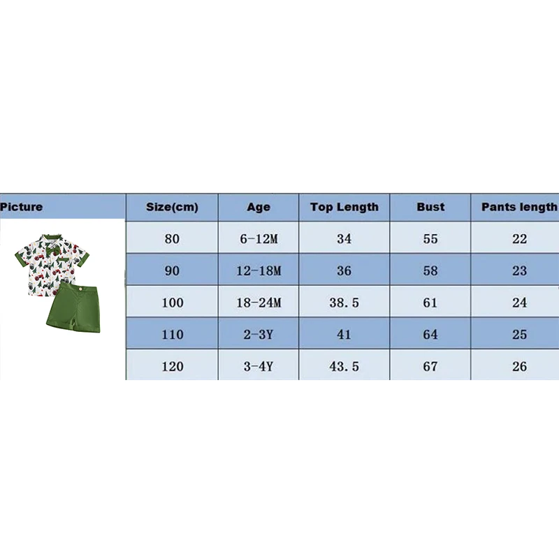 Toddler Boy Christmas Outfit, Tractor Tree Short Sleeve Button Down Shirt Solid Elastic Waist Shorts 2 Piece Set image 6