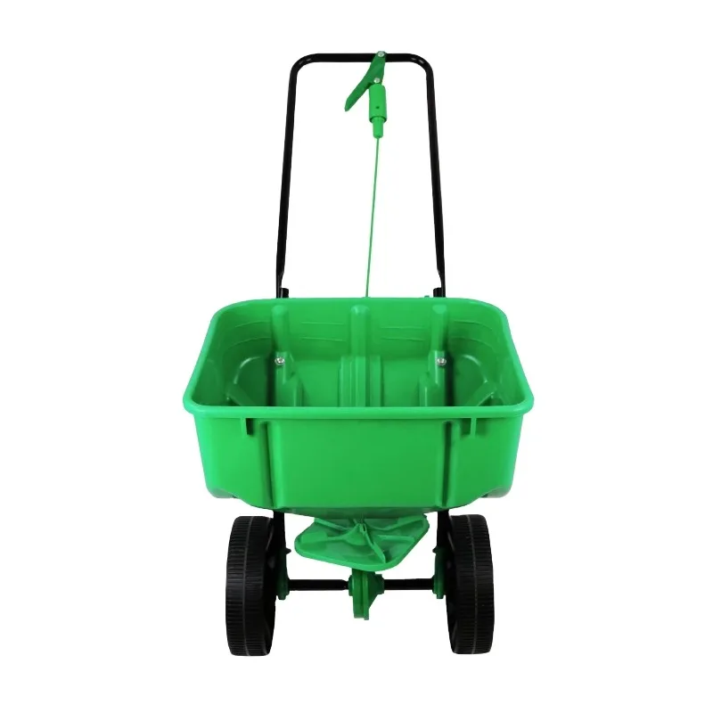 Garden spreader Manual spreader for farm garden yards, conveying fertilizer seeds and salt spreaders