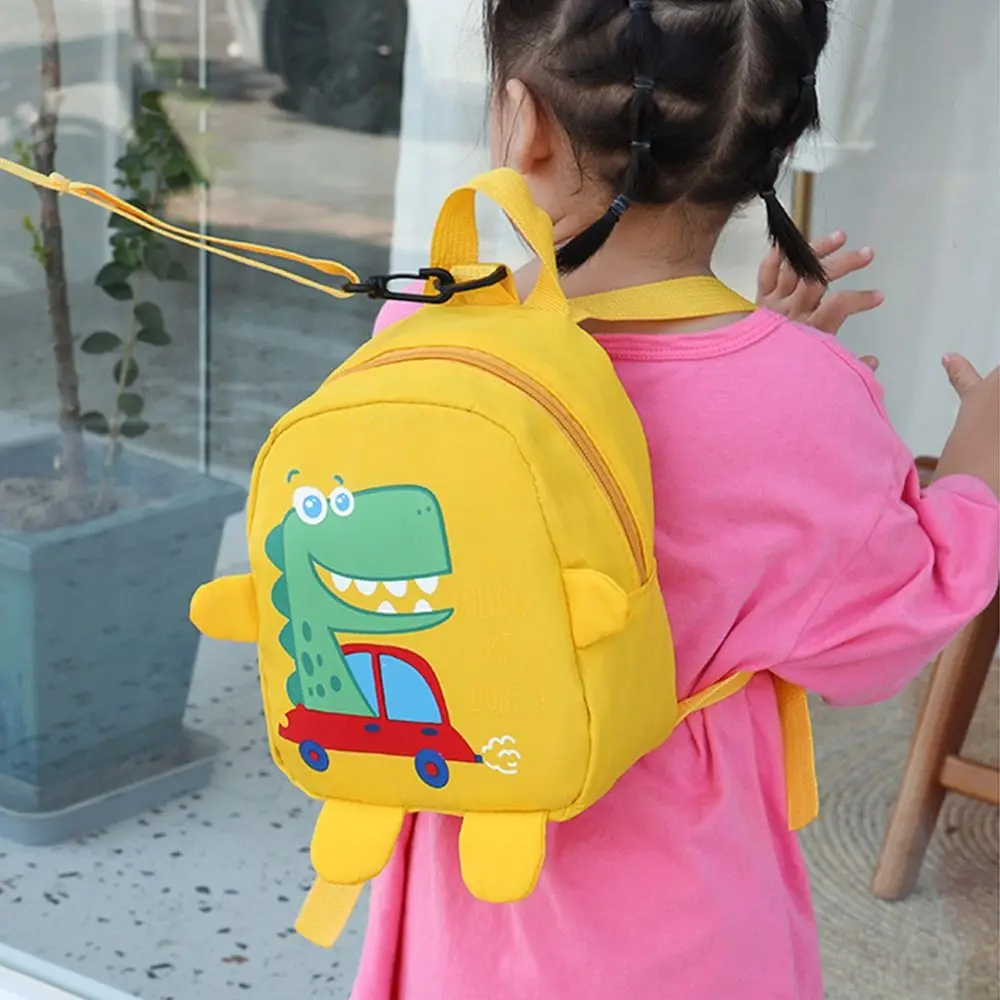 Children Safety Harness Cartoon Dinosaur Kindergarten Schoolbag Toddler Rucksack School Bags Anti-lost Backpacks