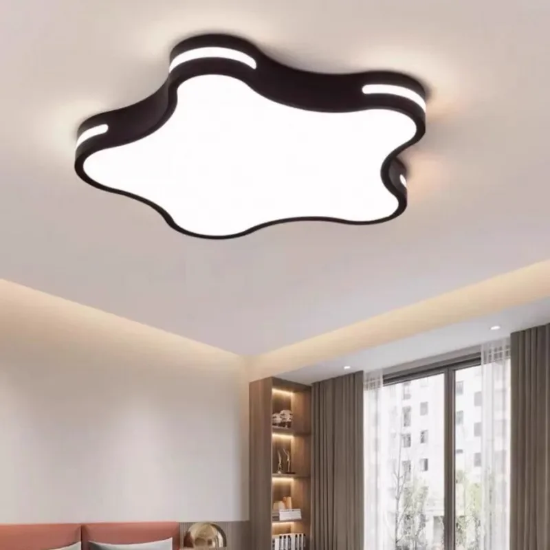 for 26 years new exquisite wrought iron led ceiling lamp simple starfish lamp bedroom full spectrum children's room lamp