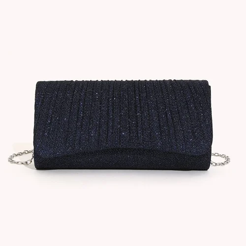 Bolso de mano elegante a la moda, bolso cruzado brillante para mujer, bolsos de hombro con cadena brillante, bolso de mano para mujer, bolso de mano elegante para cóctel y boda