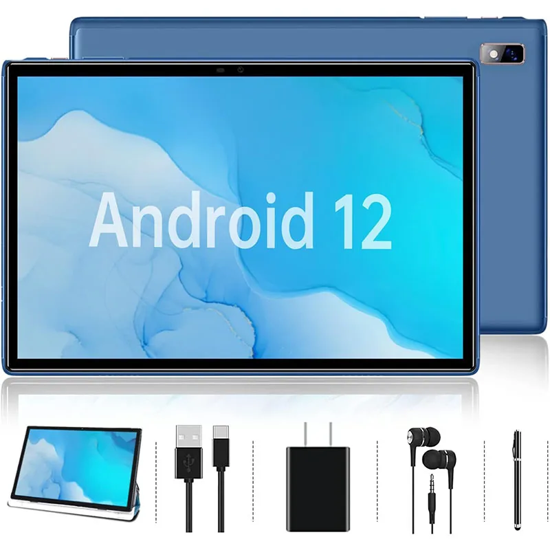 Global Version GOODTEL G10 Tablet 10.1 Inch Octa Core 4+64GB 8000 mAh Tablete PC 120Hz 2.5K LCD Display Blue Tablet Android 12