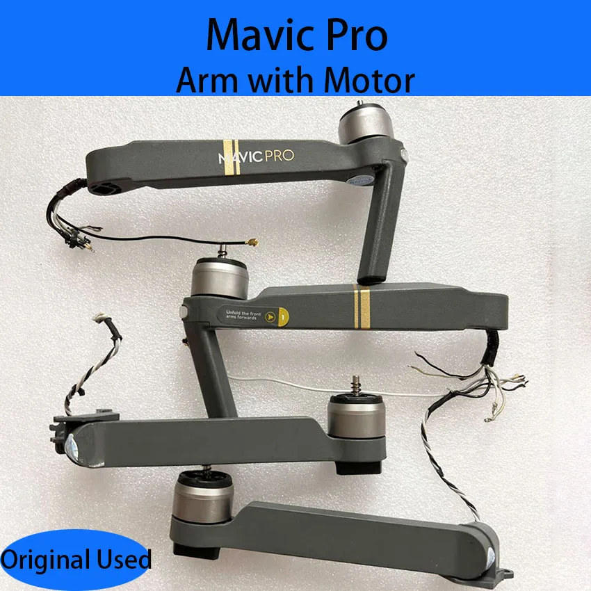 

Original Used DJI Mavic Pro Front Left /Right Back Right/Left Arm With Motor for DJI Mavic Pro Replacement UAV Repair Parts