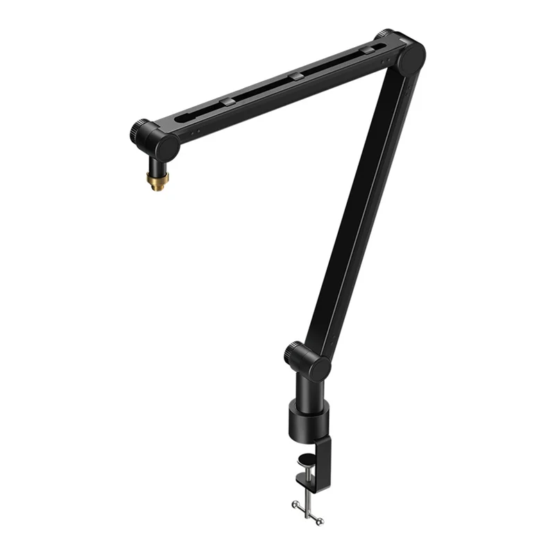 Microfone de lança de suspensão ajustável CJSD Microfone ao vivo 360 °   Suporte de mesa universal