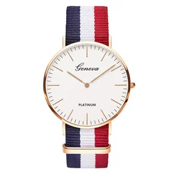 Clearance Sale Women Ultra Thin Watches Women Nylon Strap Quartz Watches Casual Fashion Ladies Wristwatches Montre Femme 2020OEM