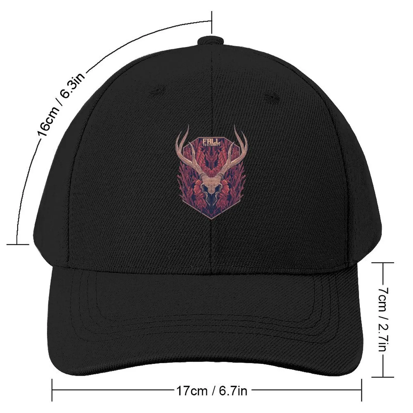 Deer head fall to eternity Baseball Cap Uv Protection Solar Hat Dropshipping Man Women's