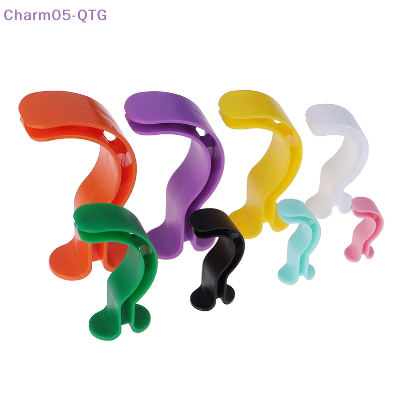 

Hot！8Pcs/Set Disposable Non-toxic PE Color-code Oropharyngeal Guedel Airway For Singel Use First Aid Gas Guide Tube For Patients