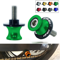 For Kawasaki ER 6F ER-6F ER 6 F ER6F All Years 6/8/10MM Motorcycle SwingArm Sliders Spools CNC Swing Arm Stand Screw Paddock