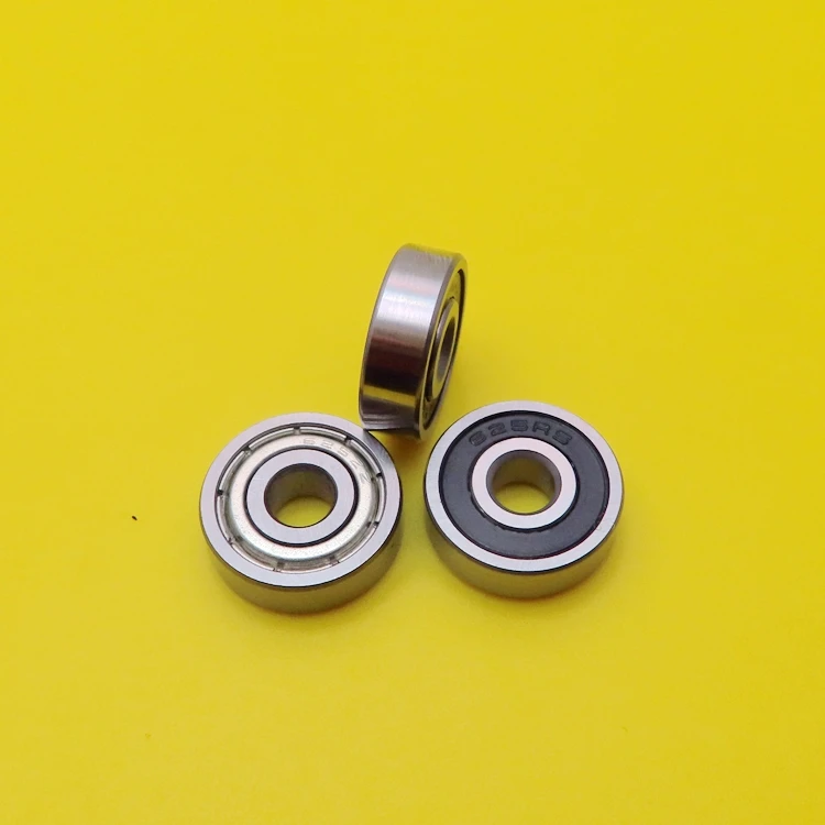 Imagem -05 - Nbzh Bearing500 Pcs Dupla Vedação de Borracha Capa Rolamento de Esferas Profundo Sulco 6252rs 5*16*5 mm