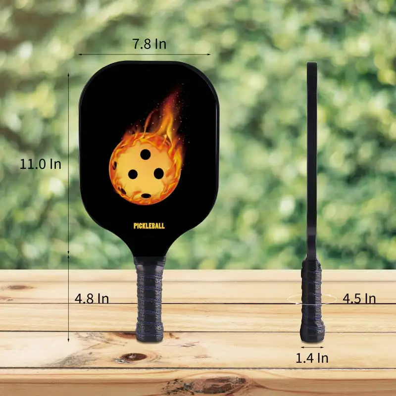16mm Pickleball Paddle Integrated Molding Foam Inject Pickle Ball Paddles T300 Carbon Fiber Pickleball Paddle